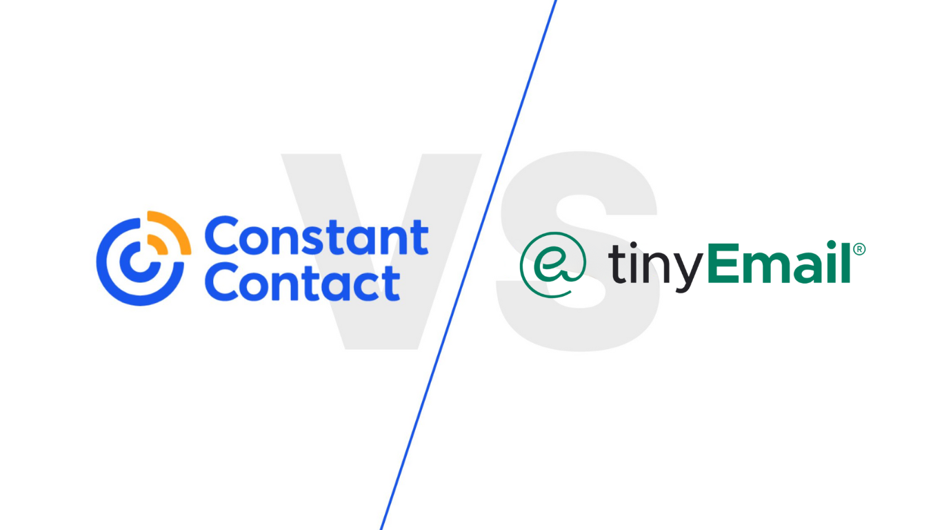 Constant Contact vs tinyEmail pic