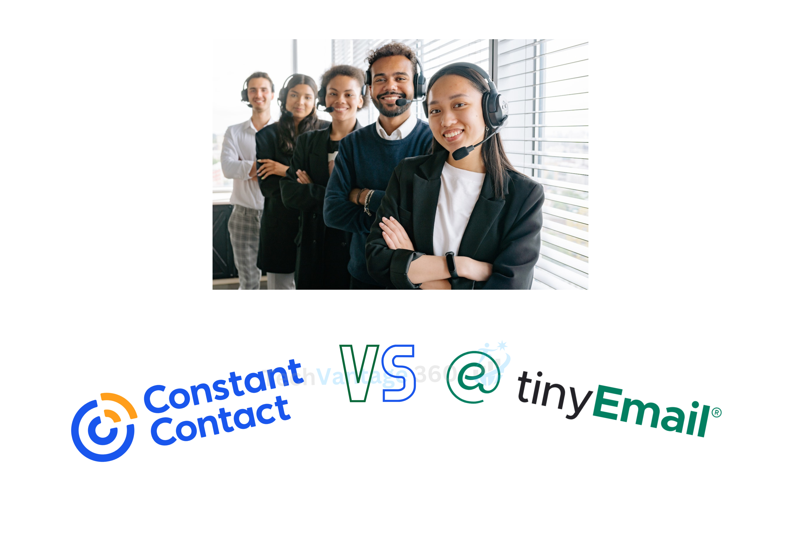 Constant Contact vs tinyEmail customer service 