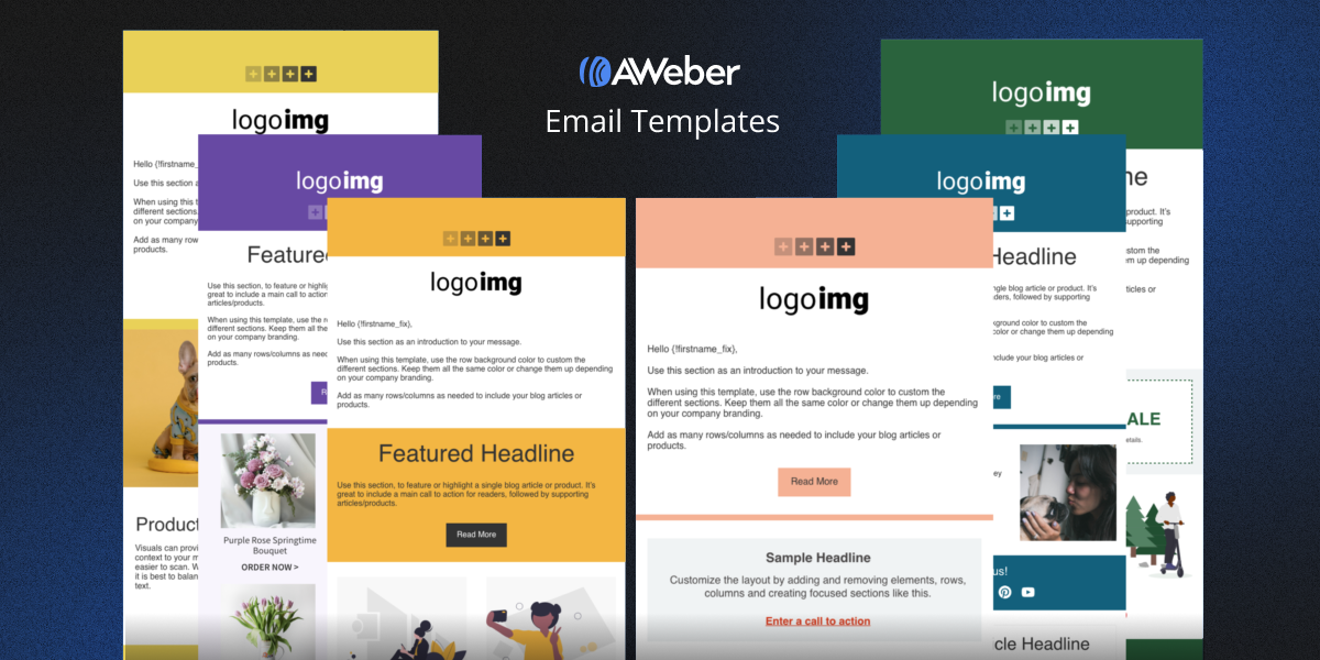 What is Aweber - email templates